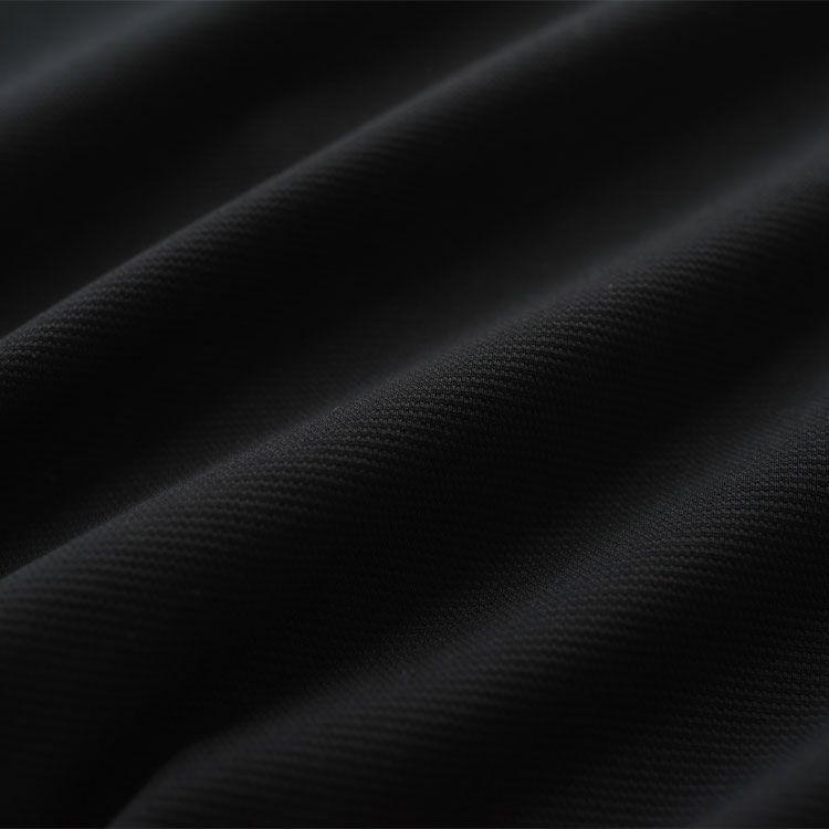 コットンサーフニットポロ衿ワイドプルオーバー