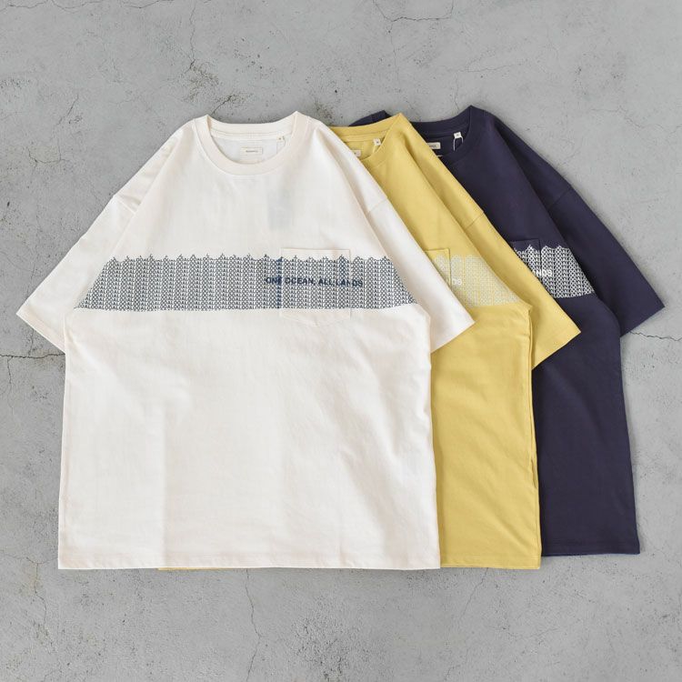 OOAL Graphic Pocket Tee グラフィックポケットTシャツ
