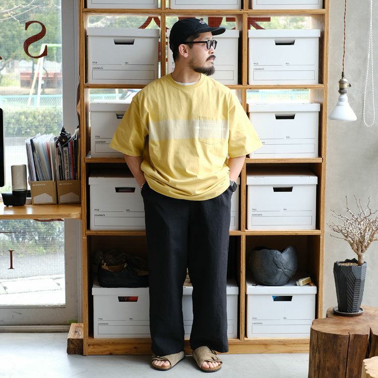 OOAL Graphic Pocket Tee グラフィックポケットTシャツ