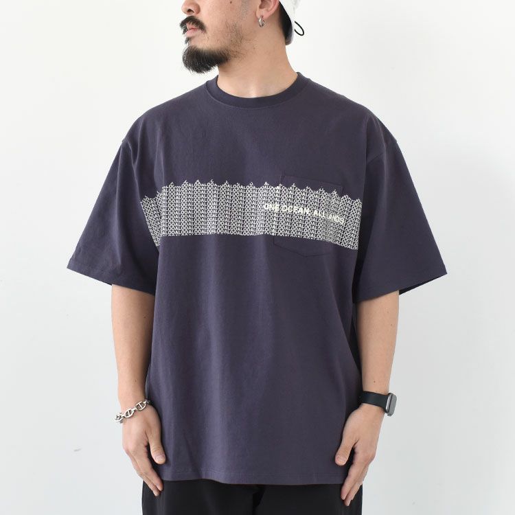 OOAL Graphic Pocket Tee グラフィックポケットTシャツ