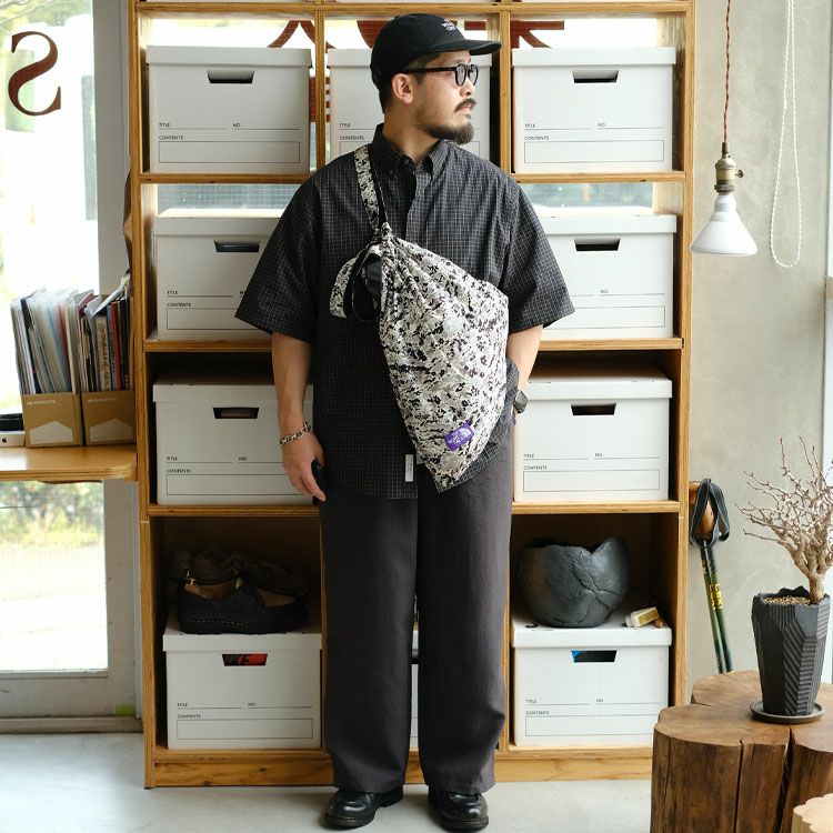 Flower Printed Field Tote フラワープリントフィールドトートバッグ