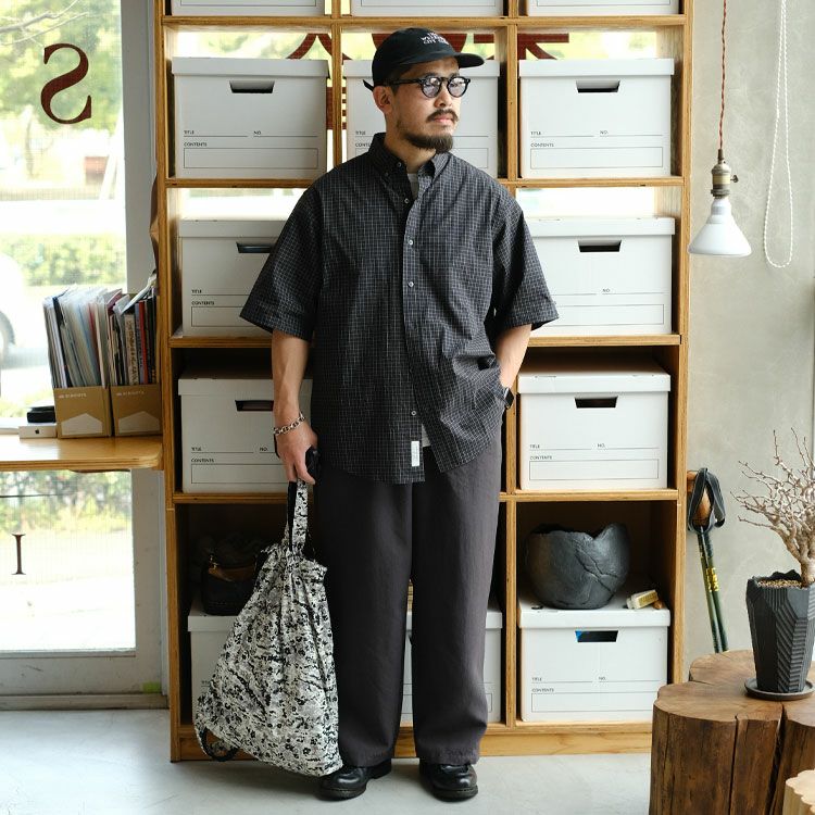 Flower Printed Field Tote フラワープリントフィールドトートバッグ