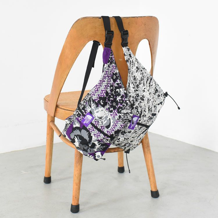 Flower Printed Field Wrap Bag フラワープリントフィールドラップバッグ