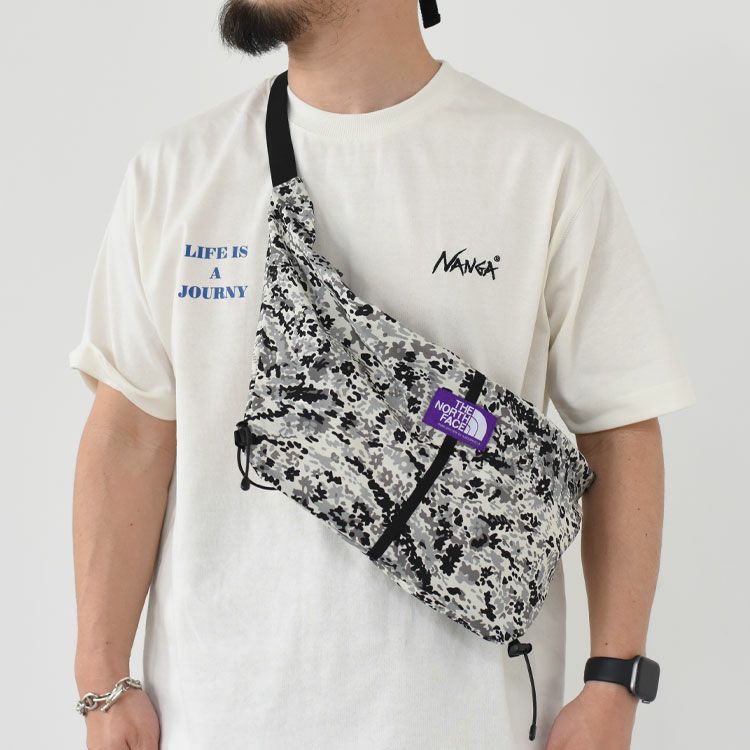 Flower Printed Field Wrap Bag フラワープリントフィールドラップバッグ