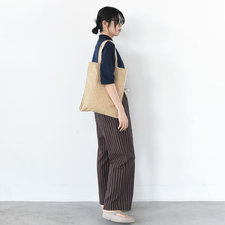 Flocky Print Canvas Bag フロッキープリントキャンバスバッグ