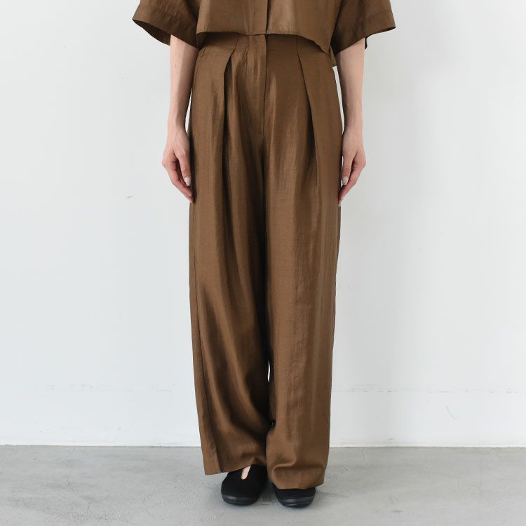 Sheer Tuck Pants シアータックパンツ