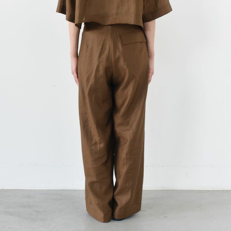 Sheer Tuck Pants シアータックパンツ