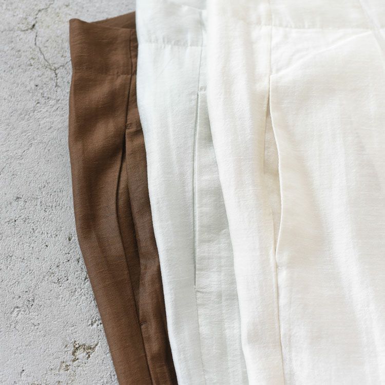 Sheer Tuck Pants シアータックパンツ