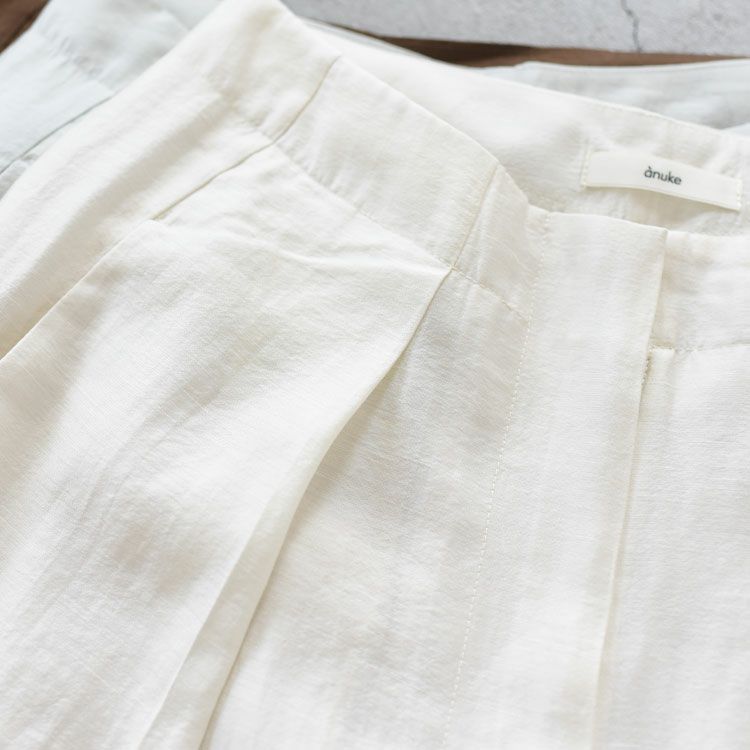 Sheer Tuck Pants シアータックパンツ