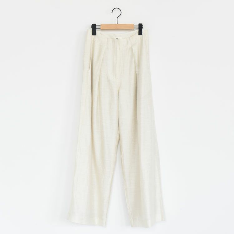 Sheer Tuck Pants シアータックパンツ