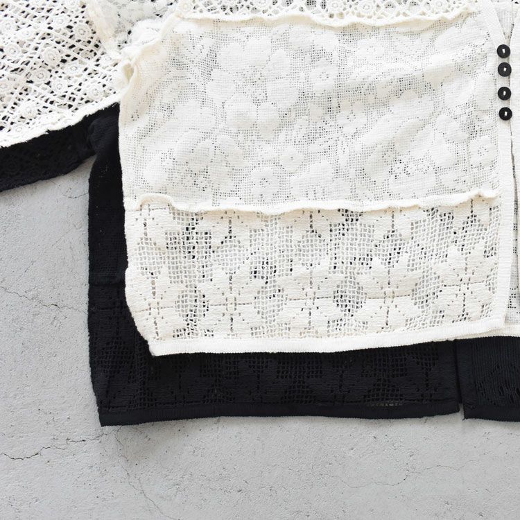Patchwork Lace Cardigan パッチワークレースカーディガン