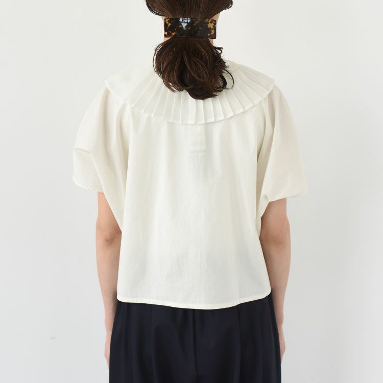 pleats collar shirt プリーツカラーシャツ