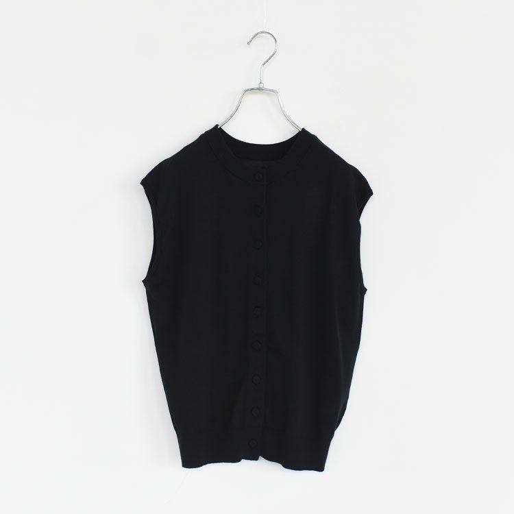 ICE COTTON KNIT SLEEVELESS TOP アイスコットンニットスリーブレストップ