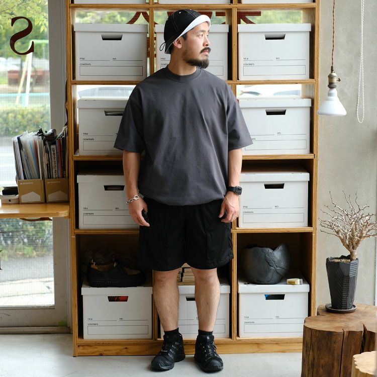 TECH DRAWSTRING S/S TEE テック ドローストリング ショートスリーブティー