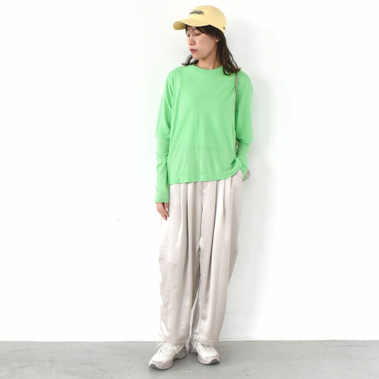 SHEER GAUZE HALF SLEEVE TEE シアーガーゼハーフスリーブTシャツ