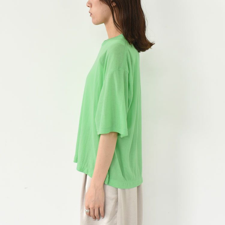 SHEER GAUZE HALF SLEEVE TEE シアーガーゼハーフスリーブTシャツ