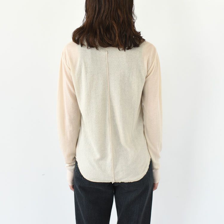 SHEER GAUZE LONG SLEEVE TEE シアーガーゼロングスリーブTシャツ
