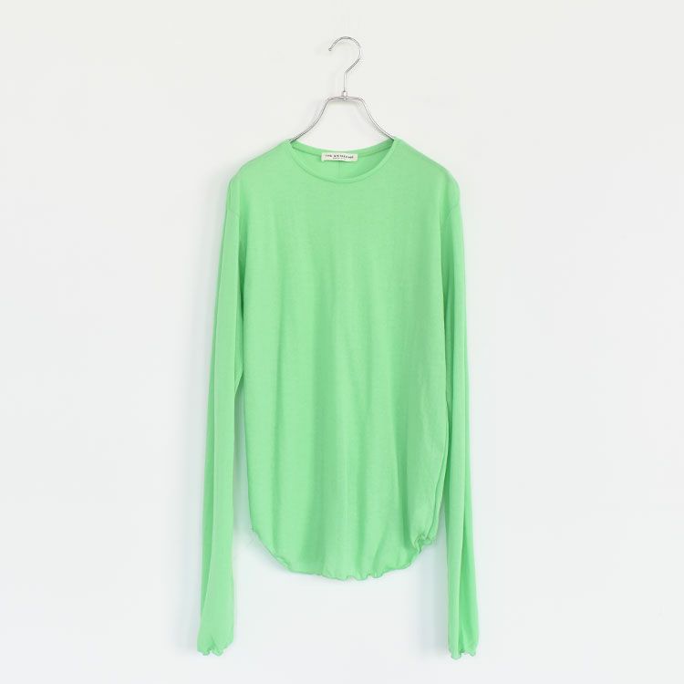 SHEER GAUZE LONG SLEEVE TEE シアーガーゼロングスリーブTシャツ