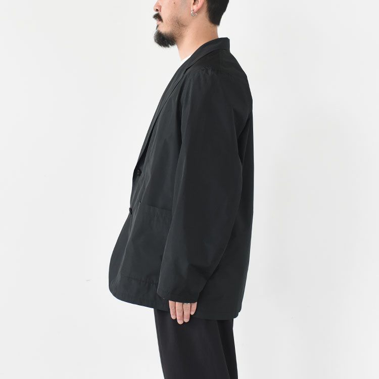 RECYCLED POLYESTER×SILK TAFFETA STROLL AROUND JACKET リサイクルポリエステル×シルクタフタ / ストロールアラウンドジャケット