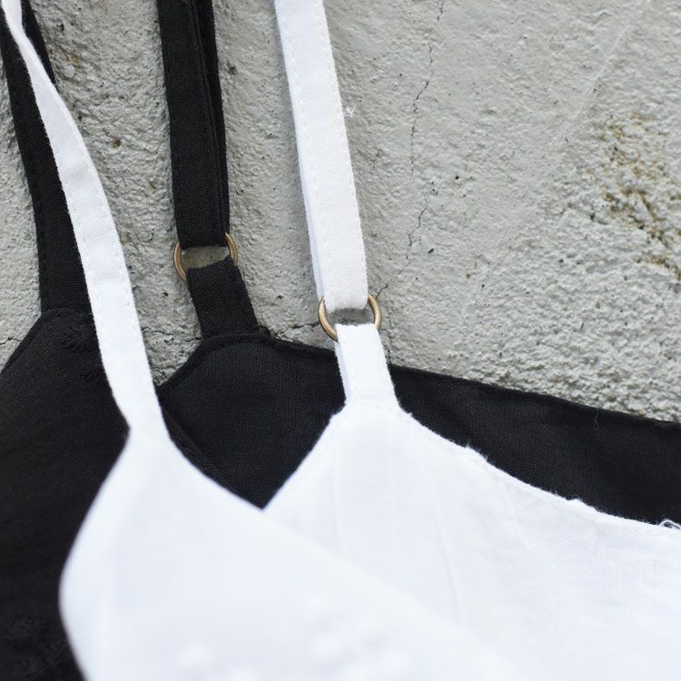 3D embroidery camisole 3Dエンブロイダリーキャミソール