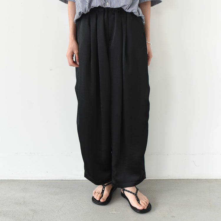 satin wide cargo PT サテンワイドカーゴパンツ