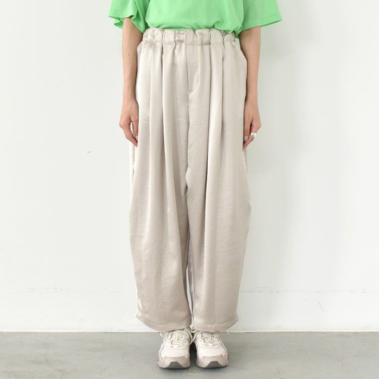 satin wide cargo PT サテンワイドカーゴパンツ