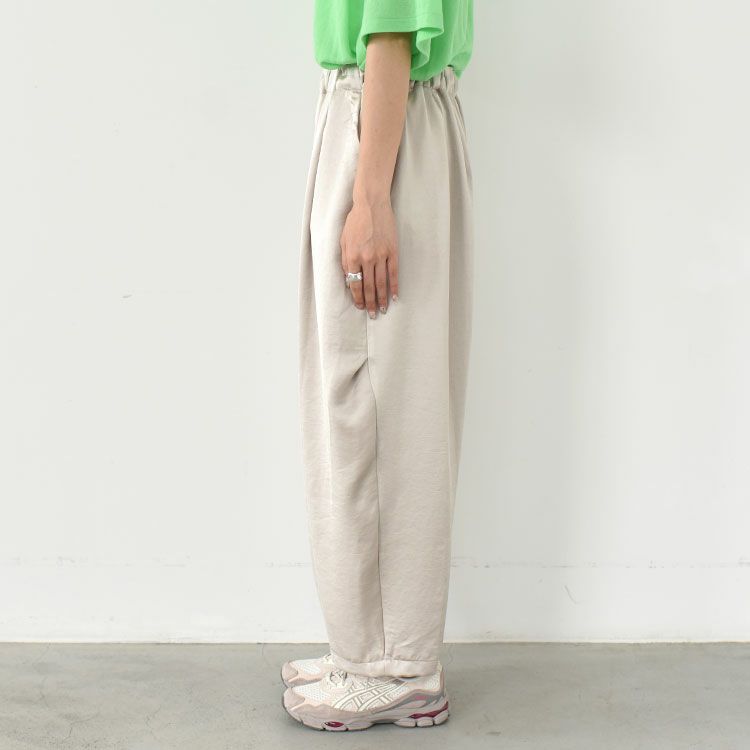 satin wide cargo PT サテンワイドカーゴパンツ