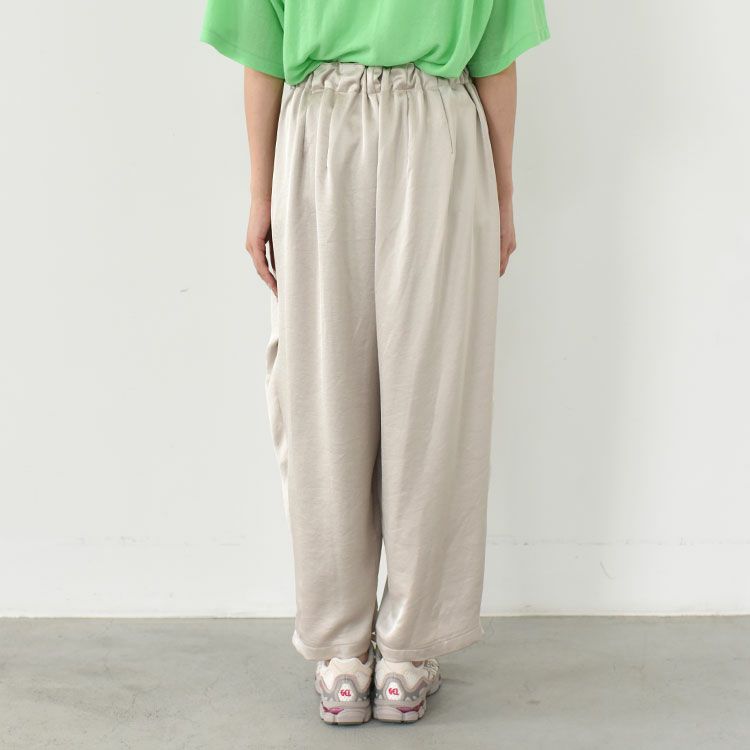 satin wide cargo PT サテンワイドカーゴパンツ