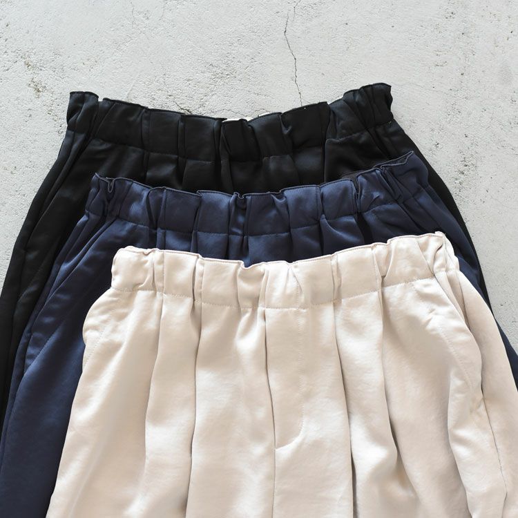 satin wide cargo PT サテンワイドカーゴパンツ