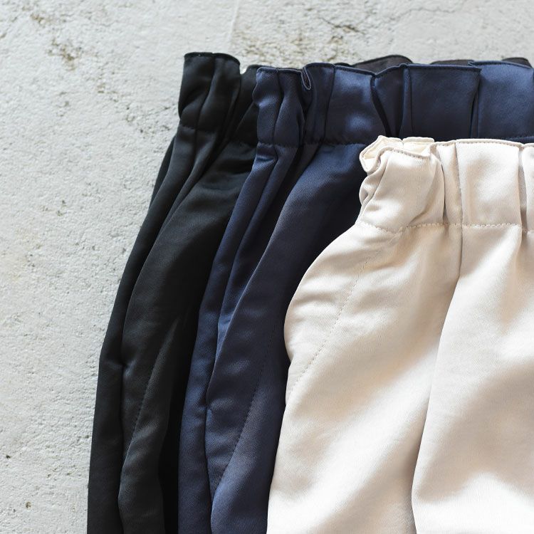 satin wide cargo PT サテンワイドカーゴパンツ