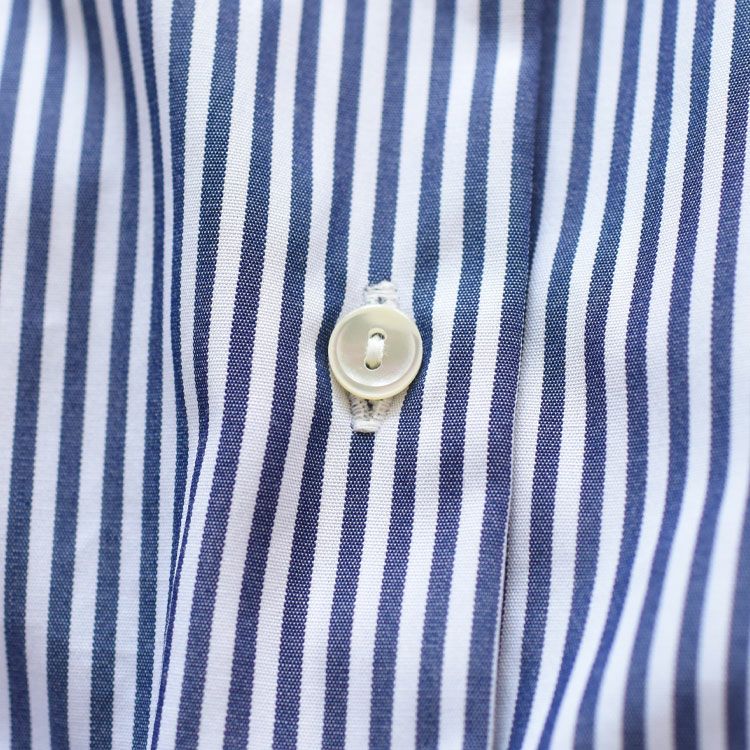 stripe half slv balloon shirt ストライプハーフスリーブ バルーンシャツ