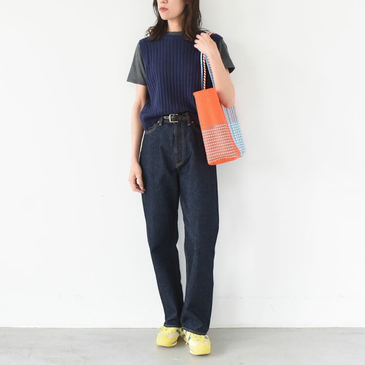 pattern knitting 2way vest パターンニッティング2WAYベスト