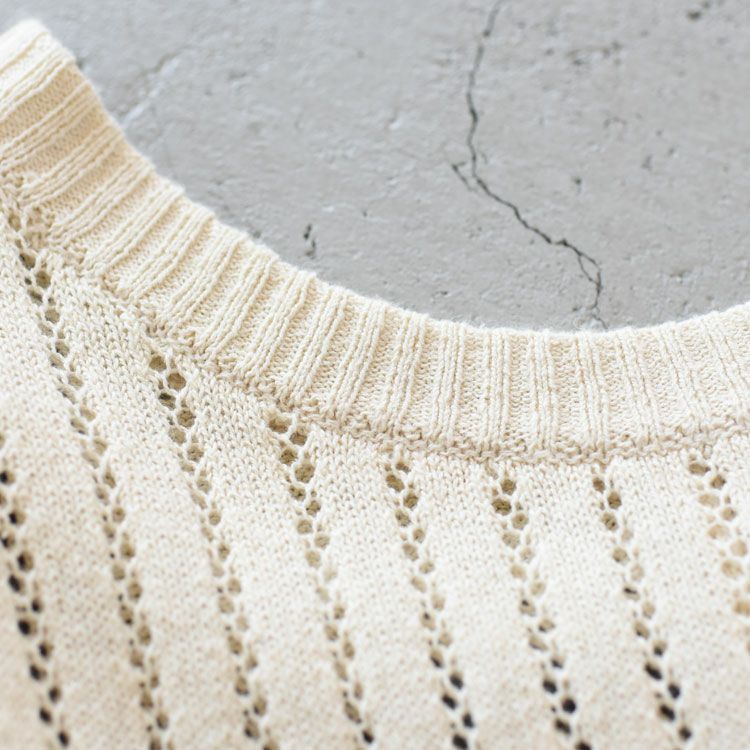 pattern knitting 2way vest パターンニッティング2WAYベスト