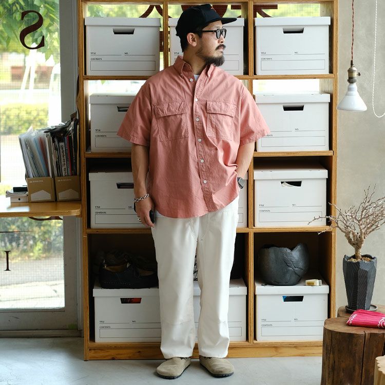 Button Down Field S/S Shirt ボタンダウン フィールドショートスリーブシャツ