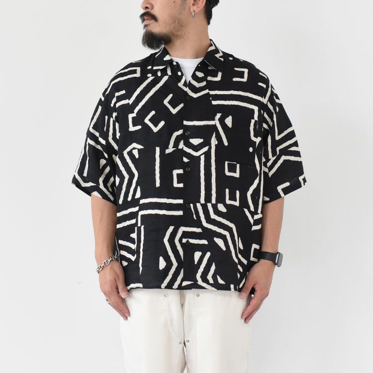 LINEN TROPICAL OPEN COLLAR S/S SHIRT リネントロピカル / オープンカラーS/Sシャツ