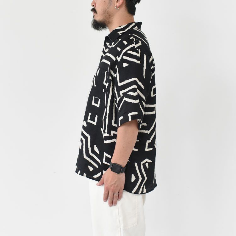LINEN TROPICAL OPEN COLLAR S/S SHIRT リネントロピカル / オープンカラーS/Sシャツ