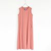 Cotton Jersey Sleeveless Flared Dress コットンジャージー スリーブレスドレス