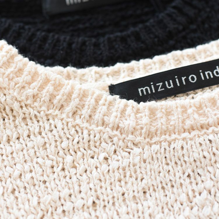 crew neck short vest クルーネックショートベスト