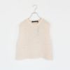 crew neck short vest クルーネックショートベスト