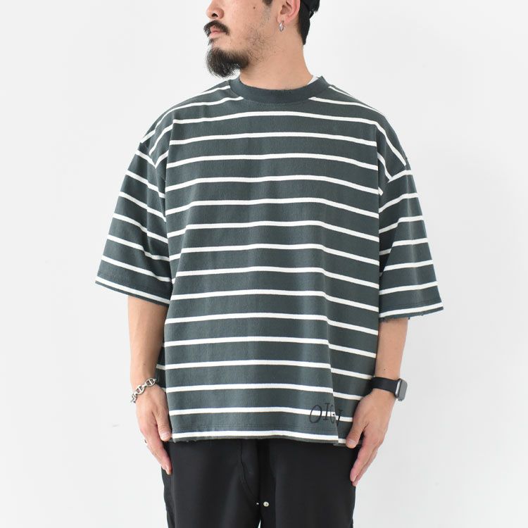 DAMAGE BORDER S/S TEE ダメージボーダーショートスリーブTシャツ