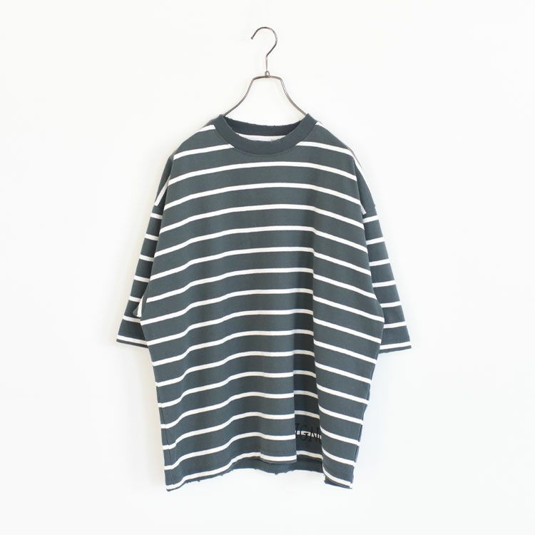 DAMAGE BORDER S/S TEE ダメージボーダーショートスリーブTシャツ