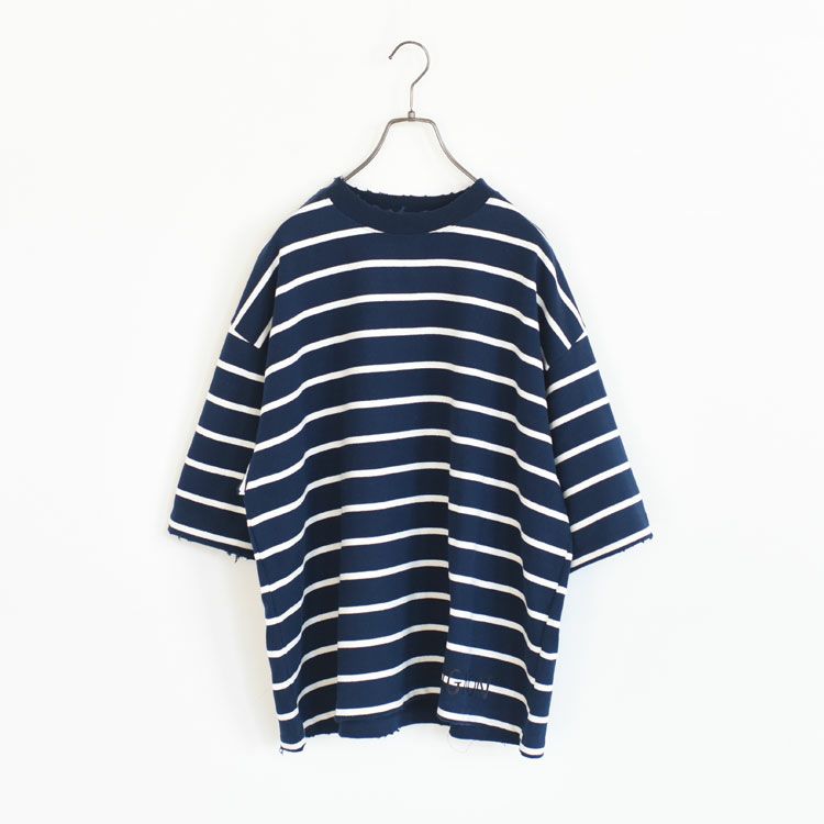 DAMAGE BORDER S/S TEE ダメージボーダーショートスリーブTシャツ