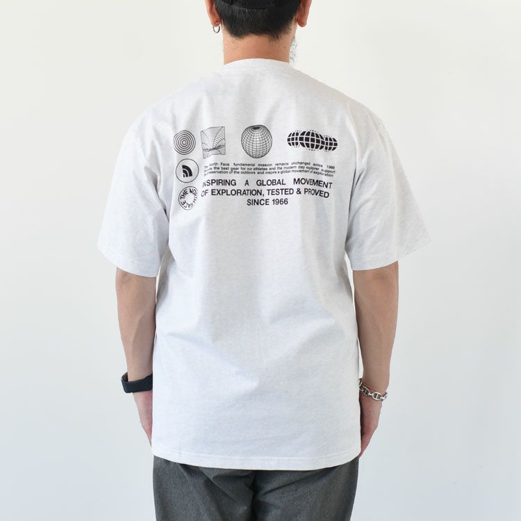 S/S GLOBE GRID TEE ショートスリーブフラッシュドライグローブグリッドコットンティー