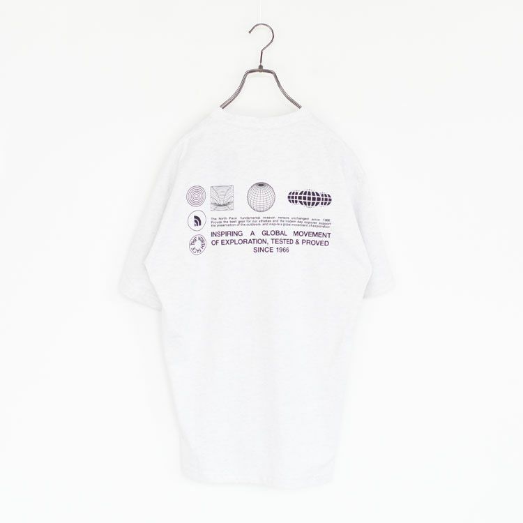 S/S GLOBE GRID TEE ショートスリーブフラッシュドライグローブグリッドコットンティー