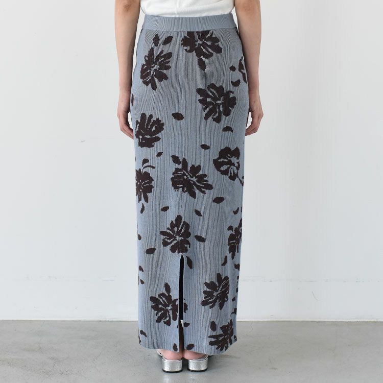 Botanical Knit Skirt ボタニカルニットスカート
