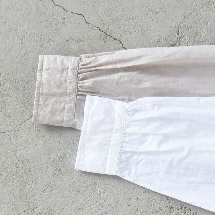ROLL UP LINEN COTTON SHIRT ロールアップリネンコットンシャツ