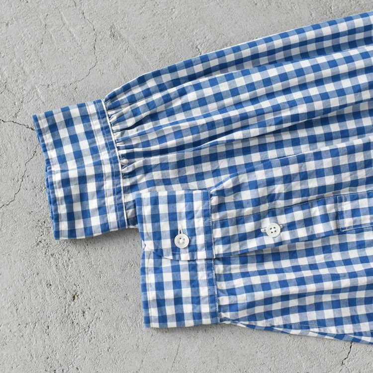 ROLL UP GINGHAM CHECK SHIRT ロールアップギンガムチェックシャツ