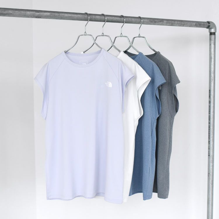 F/S LONG HEM TEE フレンチスリーブロングヘムティー【メール便1点まで可能】