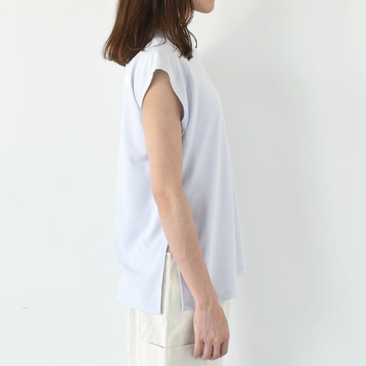 F/S LONG HEM TEE フレンチスリーブロングヘムティー【メール便1点まで可能】