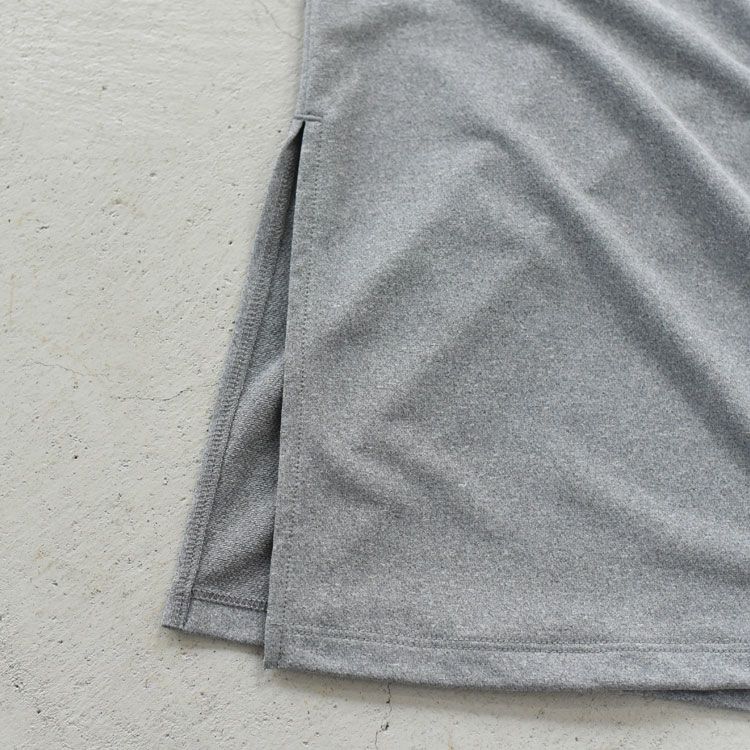 F/S LONG HEM TEE フレンチスリーブロングヘムティー【メール便1点まで可能】